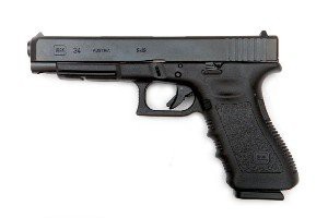 WE Модель пистолета  GLOCK 34 gen3, металл слайд, WE-G008A-BK